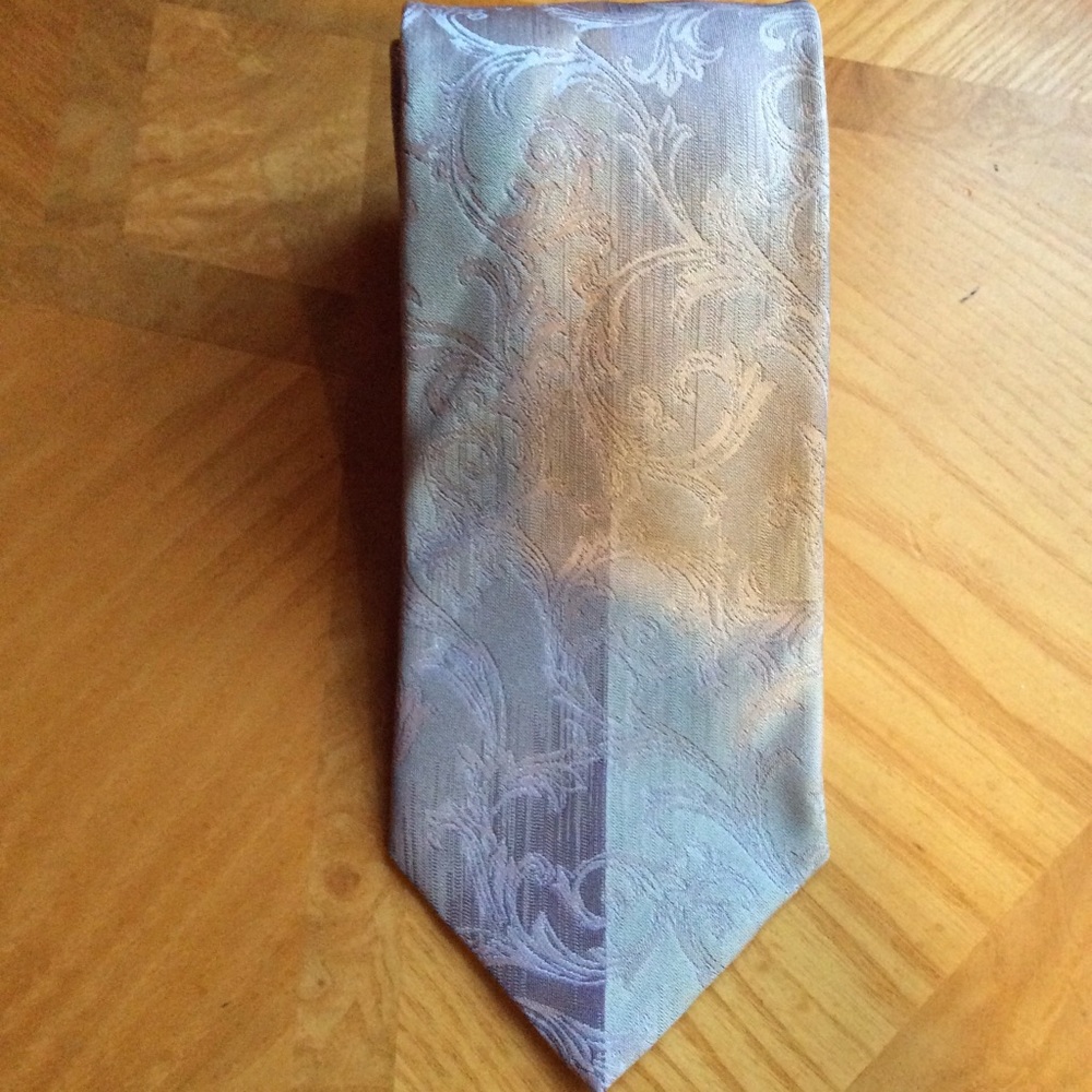 Versace two tone tie